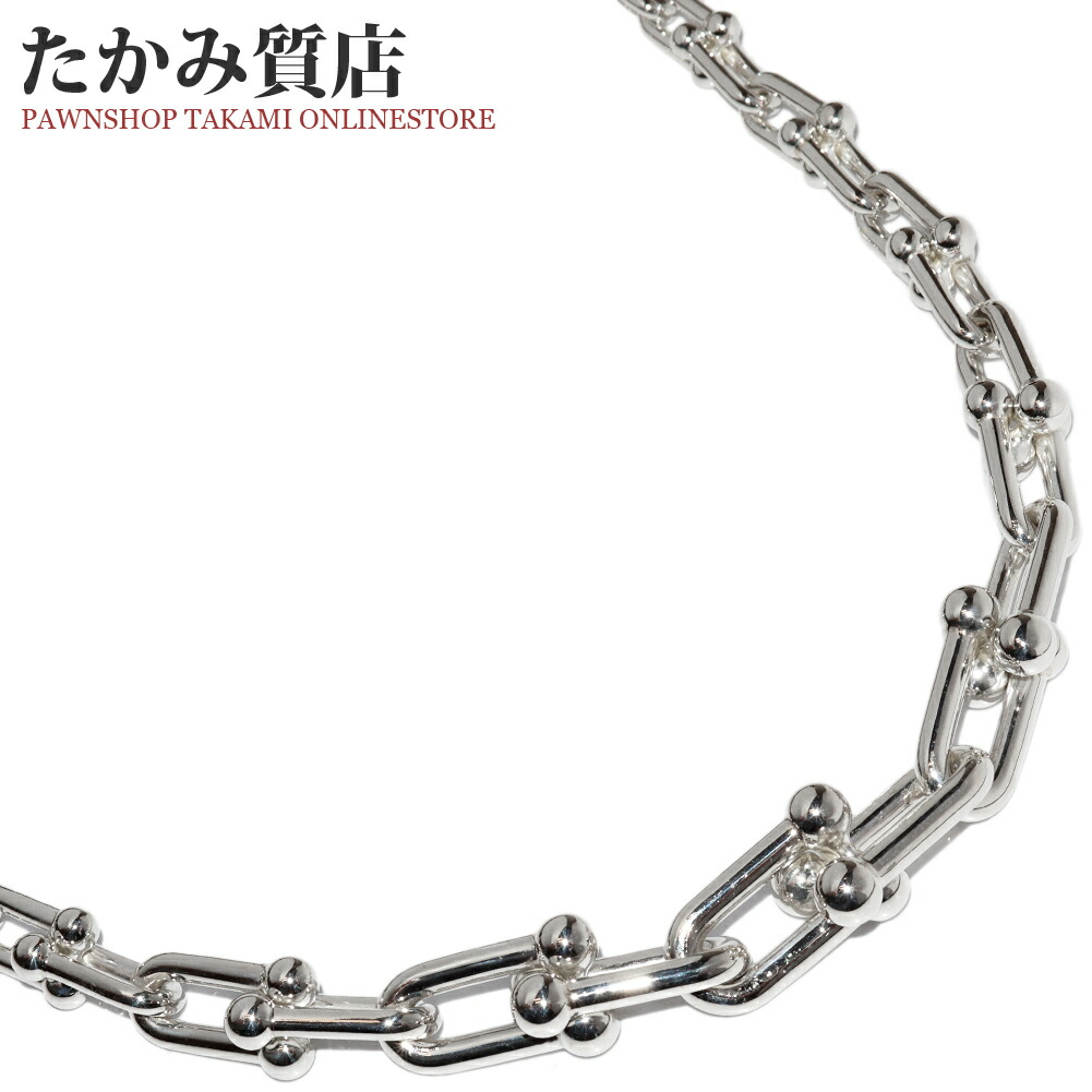 楽天市場】ティファニー ハードウェア パール ロック ネックレス