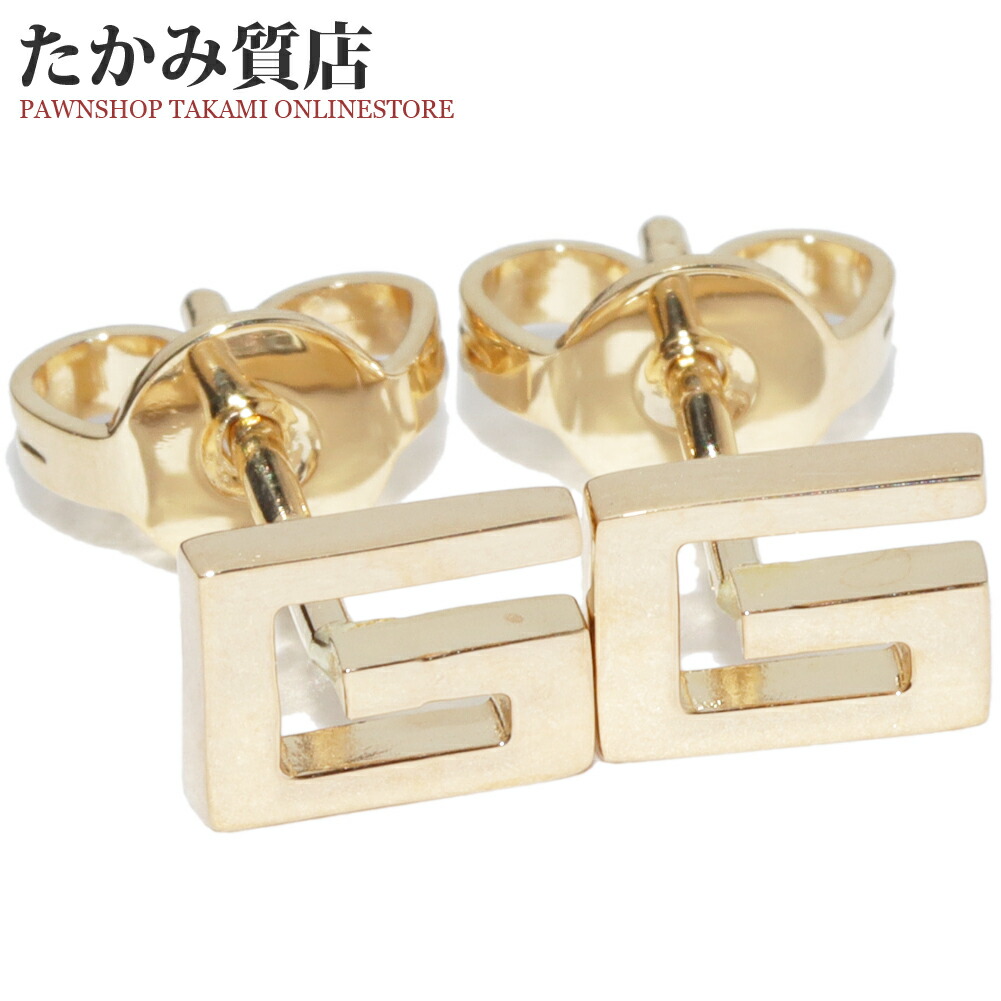 GGランニング スタッズ K18ピアス GGランニング スタッズ K18ピアス