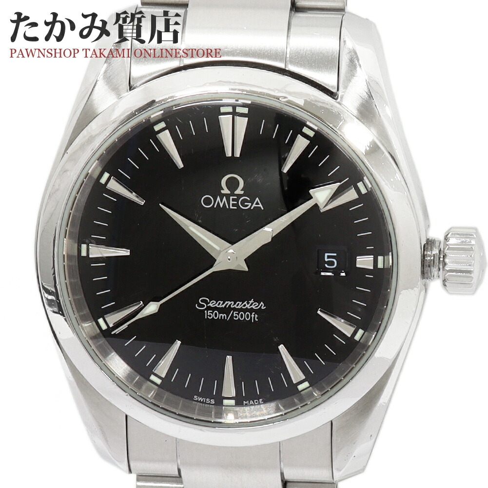 楽天市場】オメガ シーマスター 150m アクアテラ 2518.80 メンズ