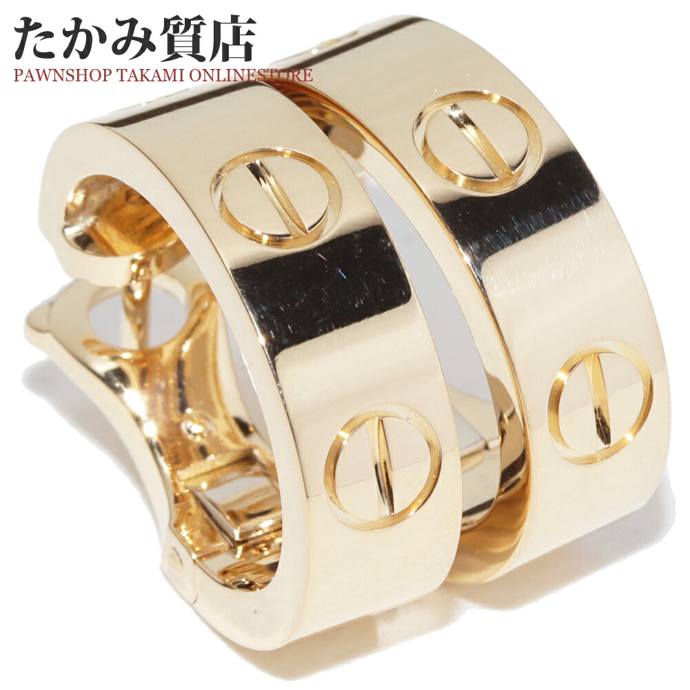 【新品仕上げ】カルティエ トリニティ フープ ピアス 片耳用 6591 新品仕上げ】カルティエ トリニティ フープ ピアス 片耳用 6591