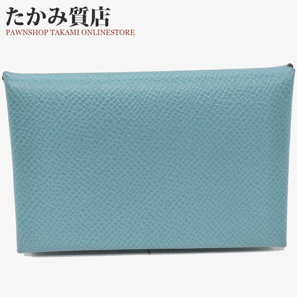 期間限定最終価格　HERMES 水色 レザー 名刺入れ 楽天市場】HERMES エルメス カードケース 名刺入れ パスケース