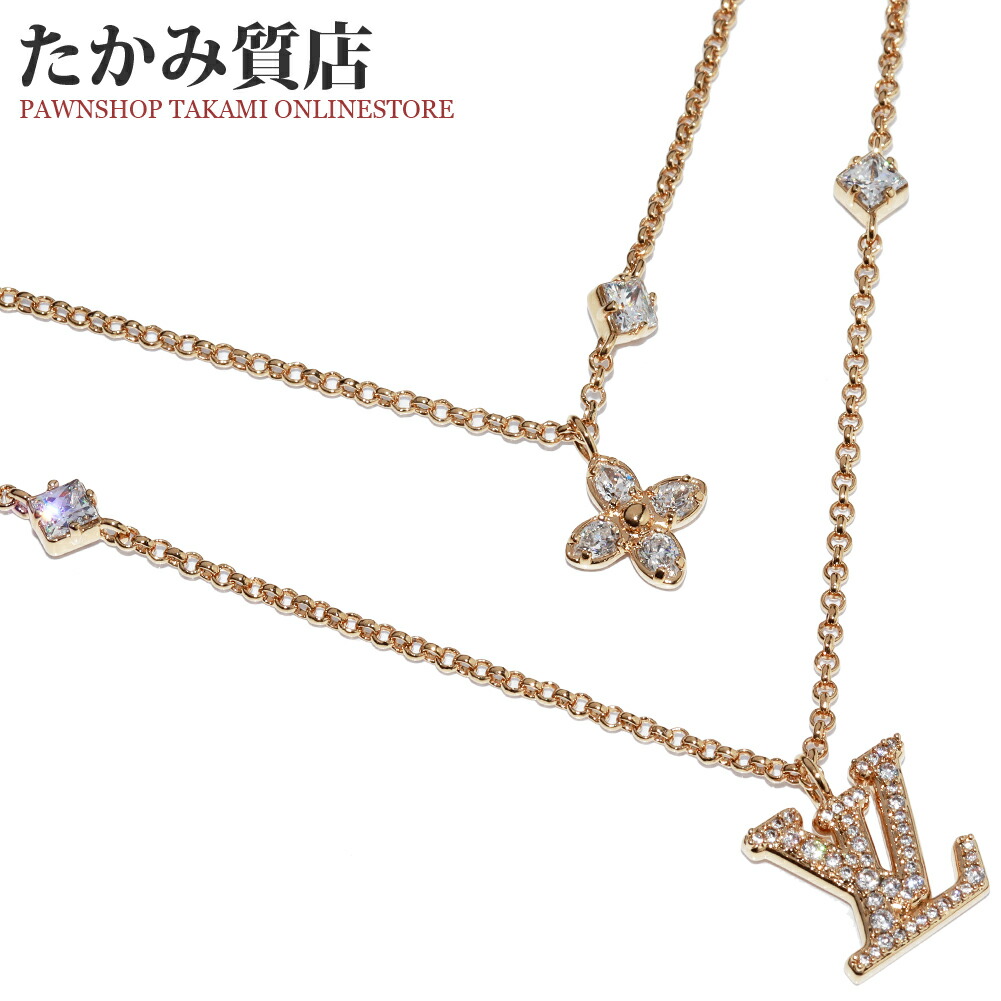 楽天市場】ルイヴィトン ネックレス Louis Vuitton モノグラム