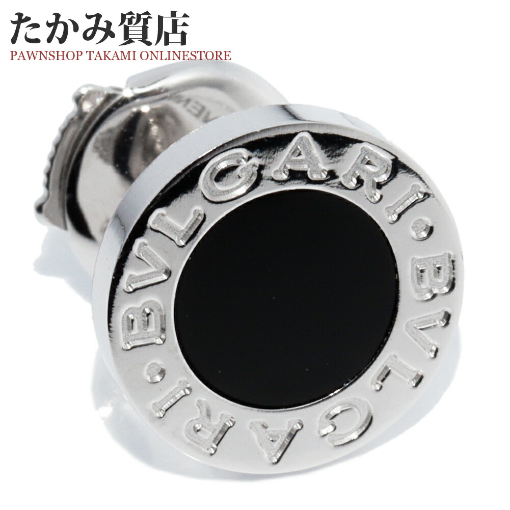 新品未使用ブルガリ K18PGダイヤモンド スタッズ　ピアス ブルガリブルガリ BVLGARI ブルガリ ブルガリブルガリ ダイヤモンド ピアス K18