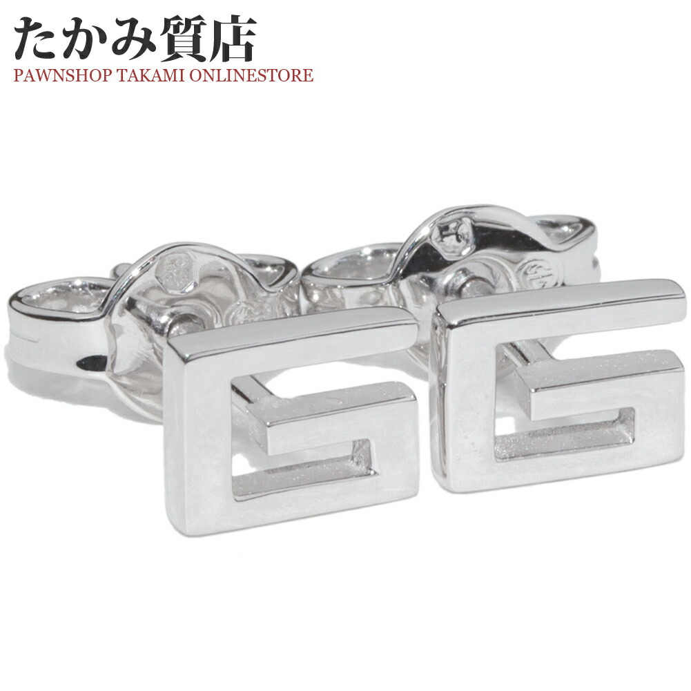 楽天市場】グッチ ピアス K18WG ラリアットピアス : たかみ質店楽天市場店