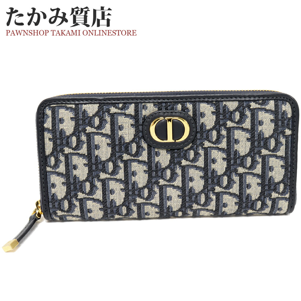 楽天市場】Dior ディオール ラウンドファスナー長財布 Miss Caro
