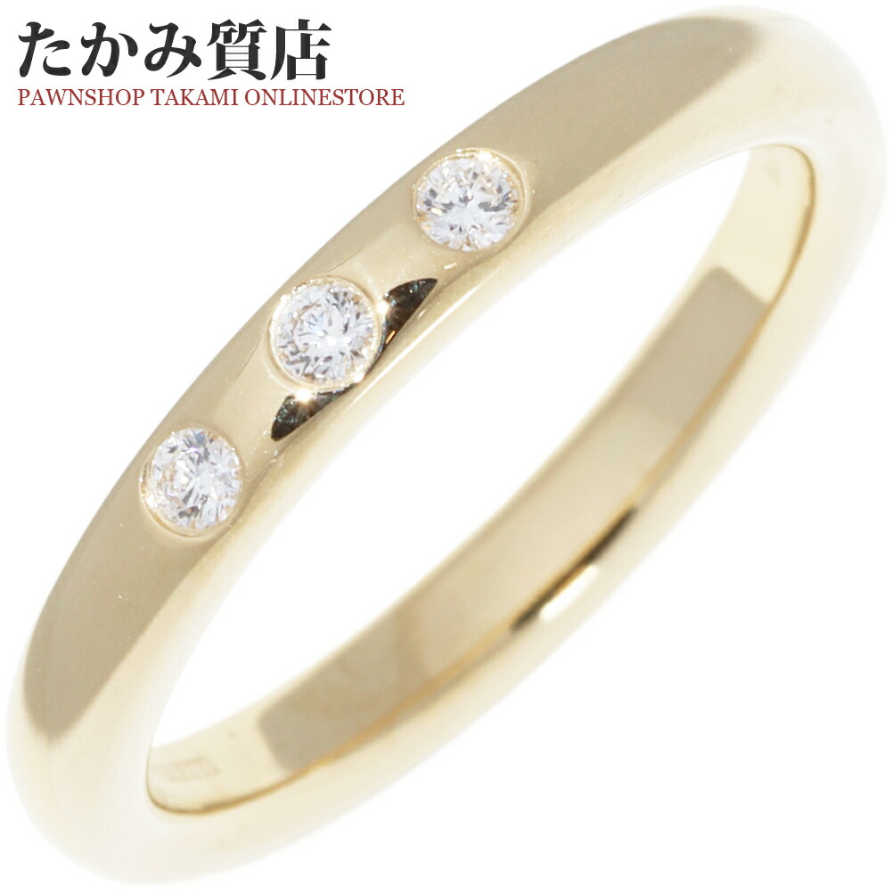 楽天市場】ティファニー 指輪 K18PG ダイヤ1P(0.02ct) エルサ