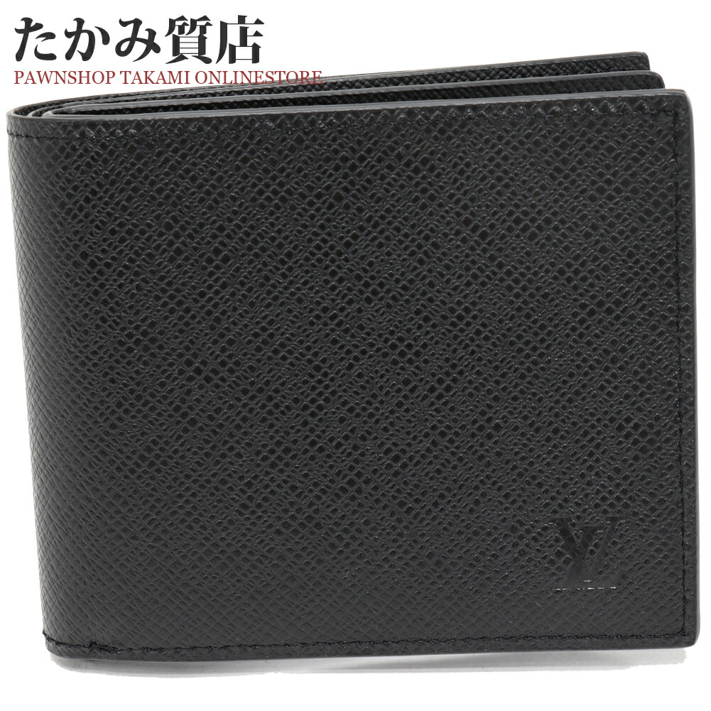 楽天市場】ルイヴィトン 二つ折り財布(小銭入れあり) タイガ ノワール
