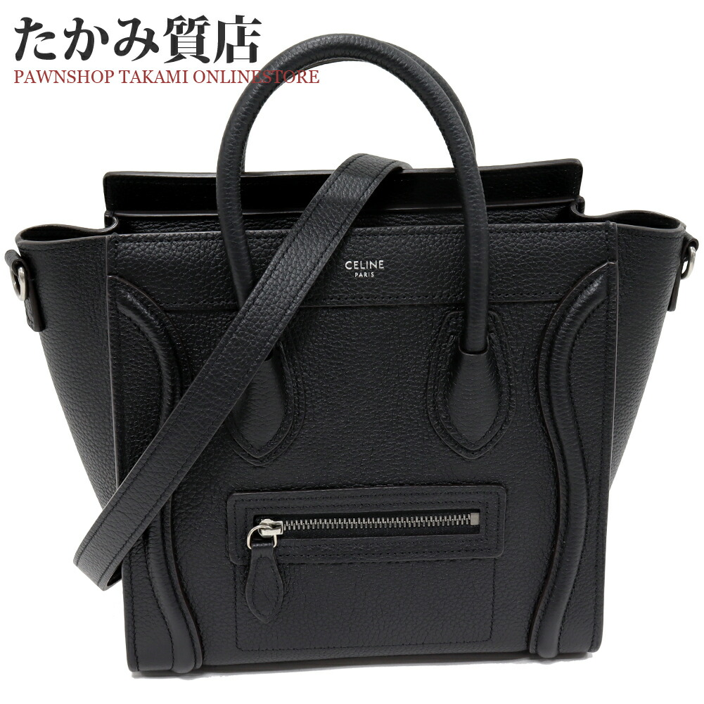 楽天市場】セリーヌ CELINE ラゲージ マイクロショッパー トートバッグ