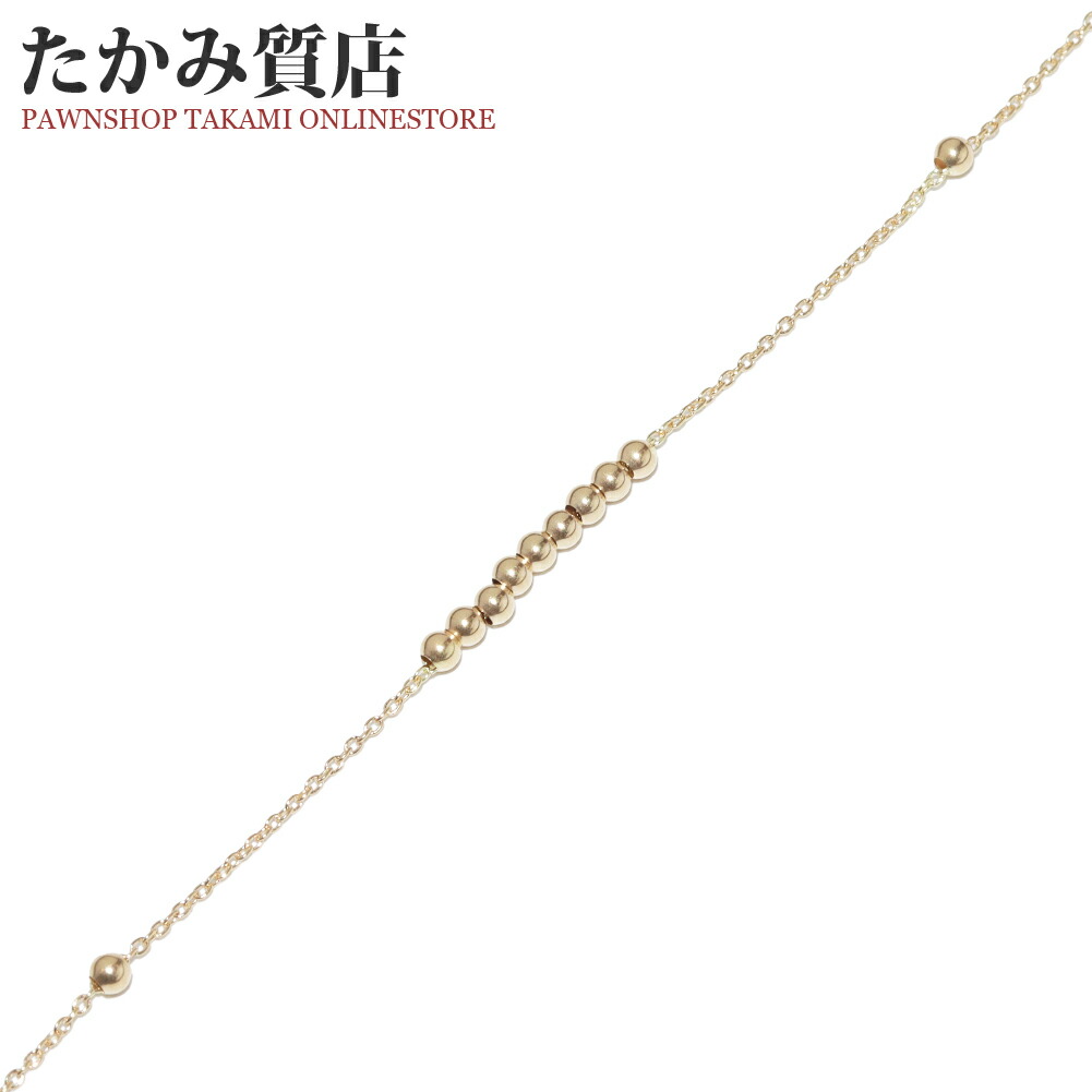 ブレスレット K18YG ボール 19,875円