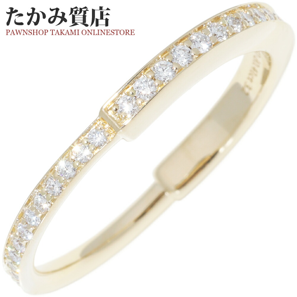 楽天市場】ティファニー 指輪 K18PG ダイヤ0.13ct インフィニティ