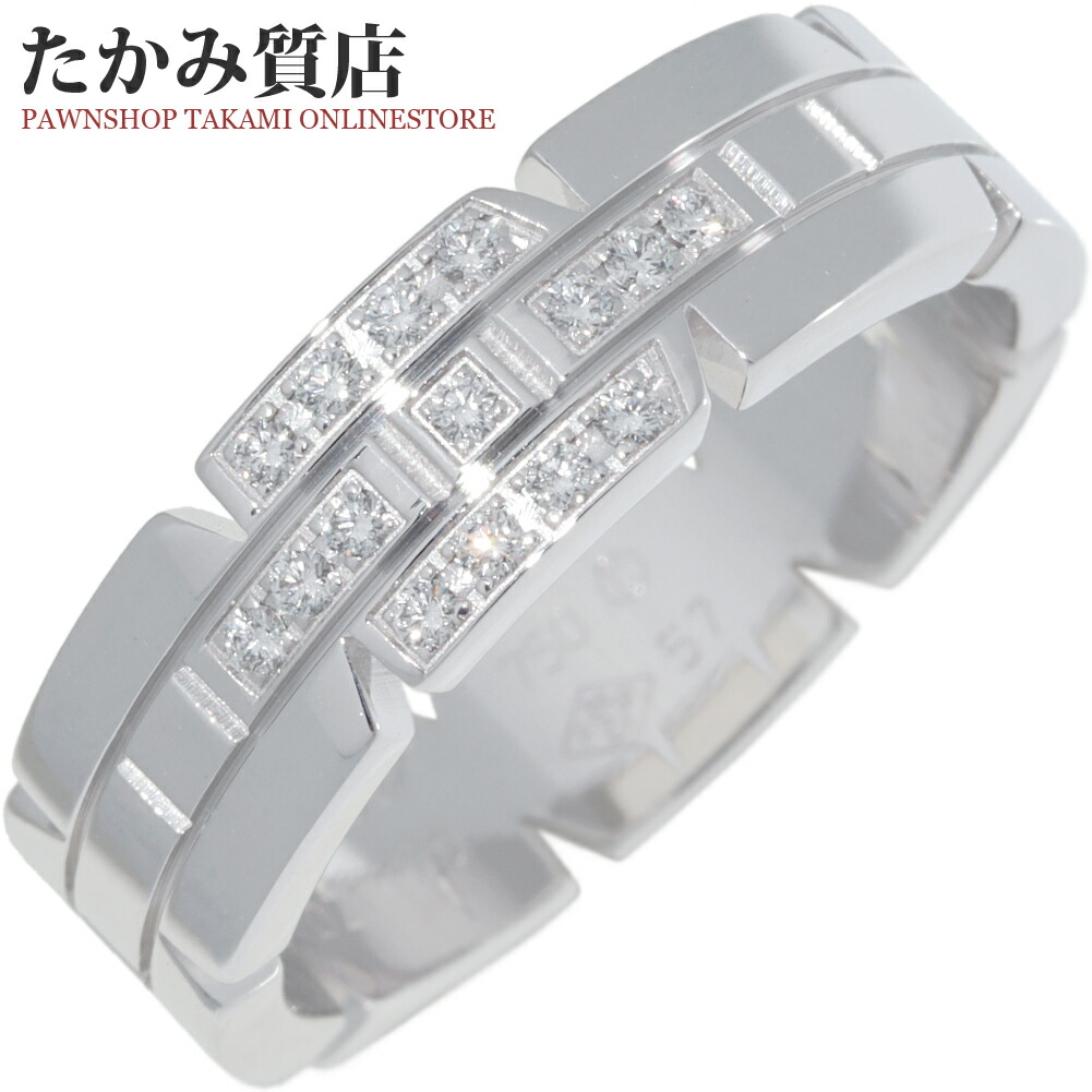 楽天市場】N【中古】【CARTIER】カルティエ 750 ラブリング 57 約16号