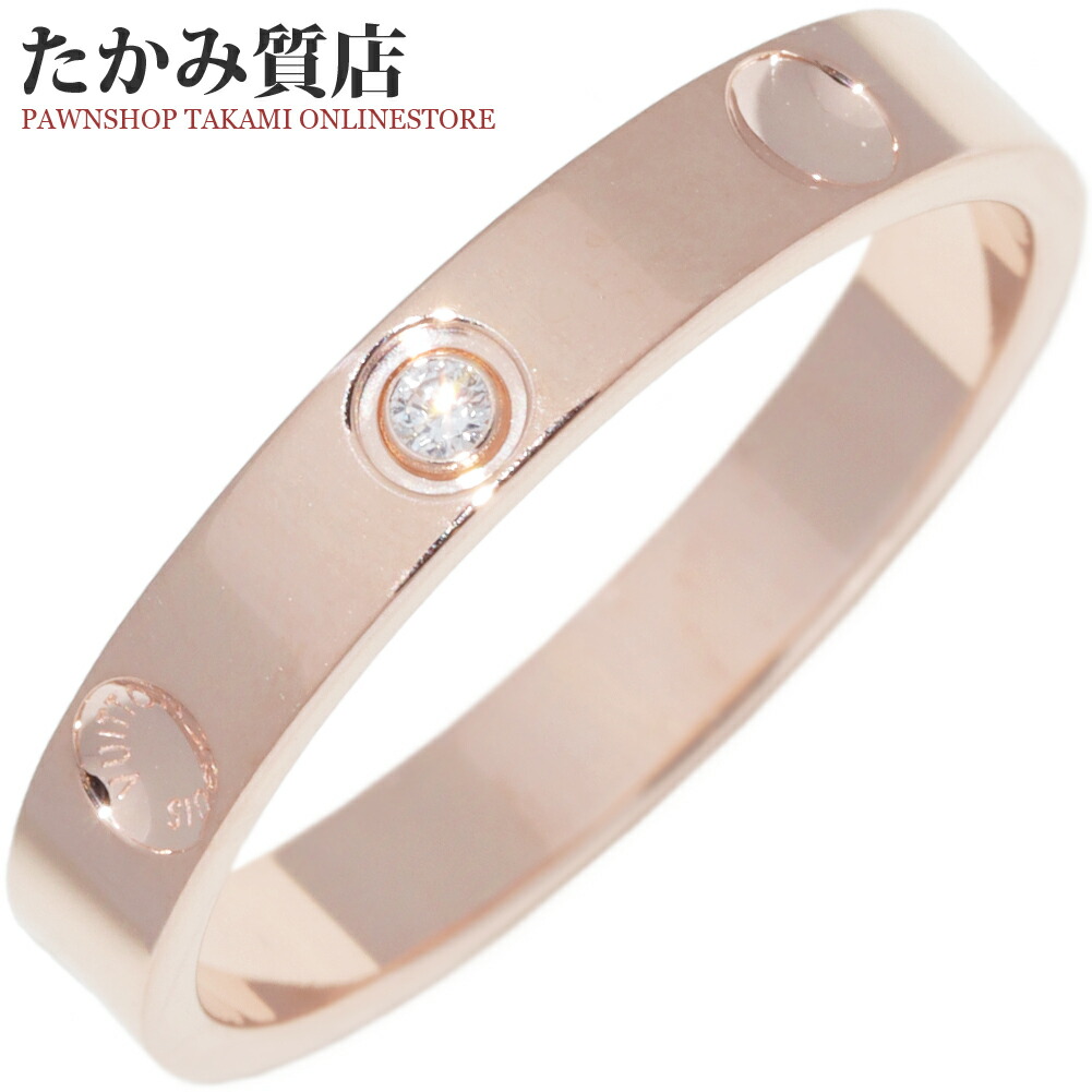 楽天市場】ルイヴィトン 指輪 ペアリング K18PG K18PG ダイヤ1P