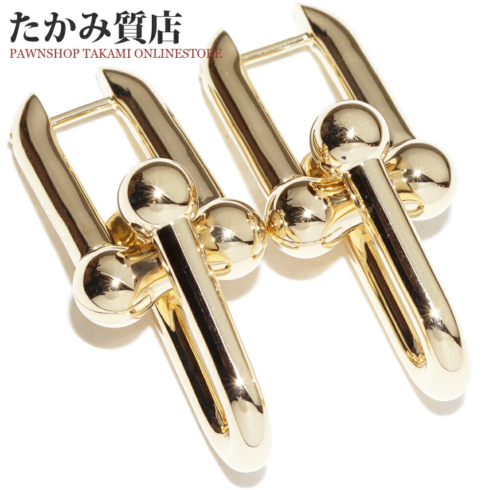 楽天市場】ティファニー ハードウェア ミディアムリンク K18ローズ