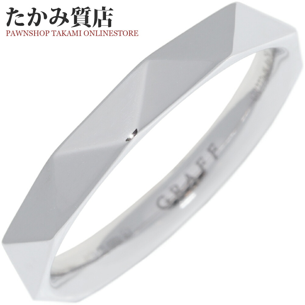 楽天市場】グラフ 指輪 K18WG ダイヤ0.75ct ローレンスグラフ