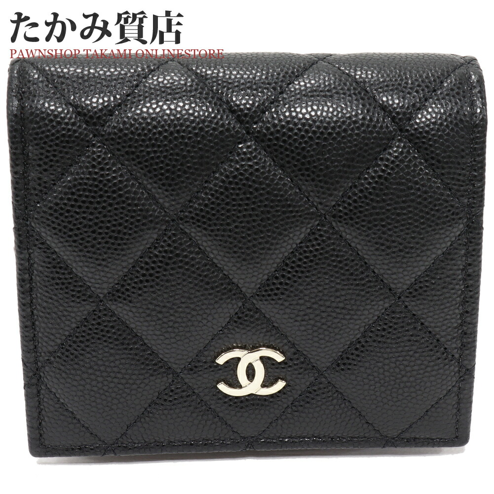 楽天市場】CHANEL シャネル 二つ折り財布 AP3526 B13703 レディース