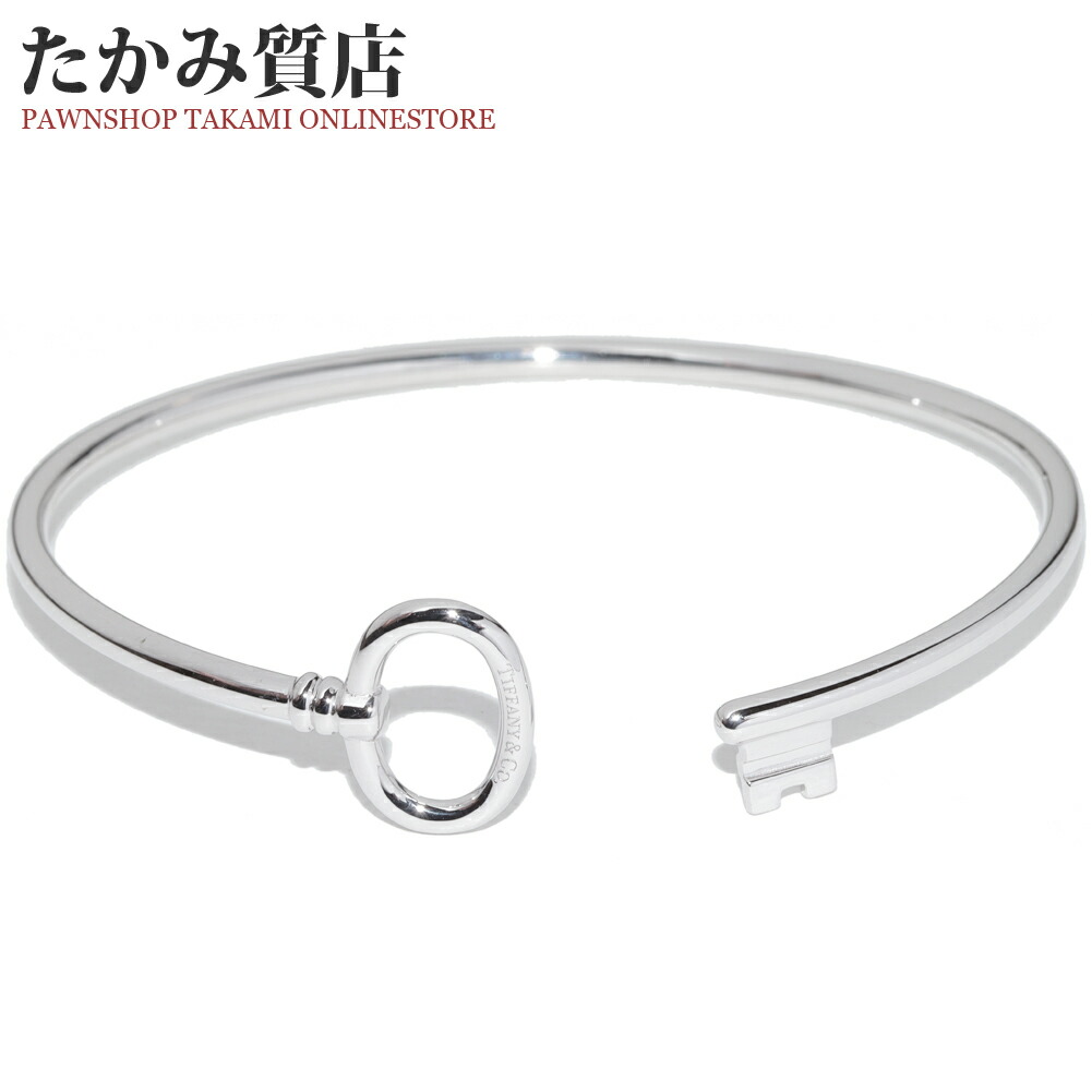 楽天市場】ティファニー ブレスレット バングル K18PG Tナローワイヤー