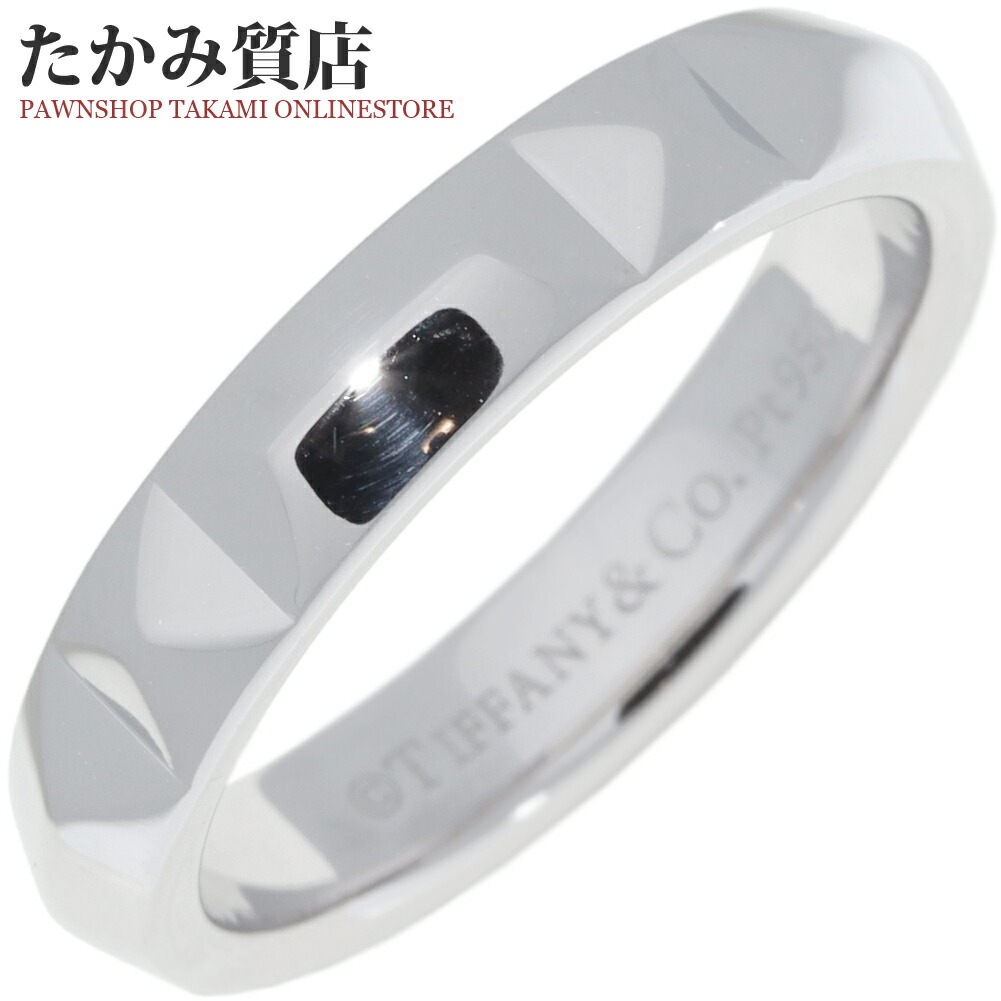 楽天市場】ティファニー 指輪 Pt950 ミルグレインバンドリング 幅3ミリ