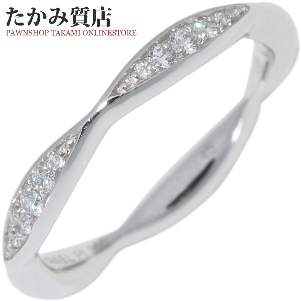 楽天市場】シャネル 指輪 K18PG ダイヤ10P(約0.08ct) カメリア