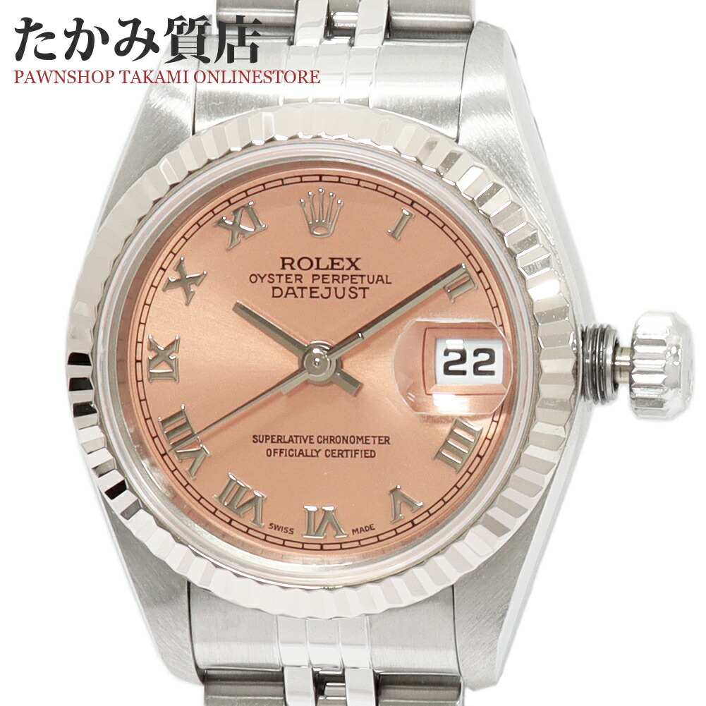 楽天市場】ロレックス デイトジャスト 69178 レディース : たかみ質店