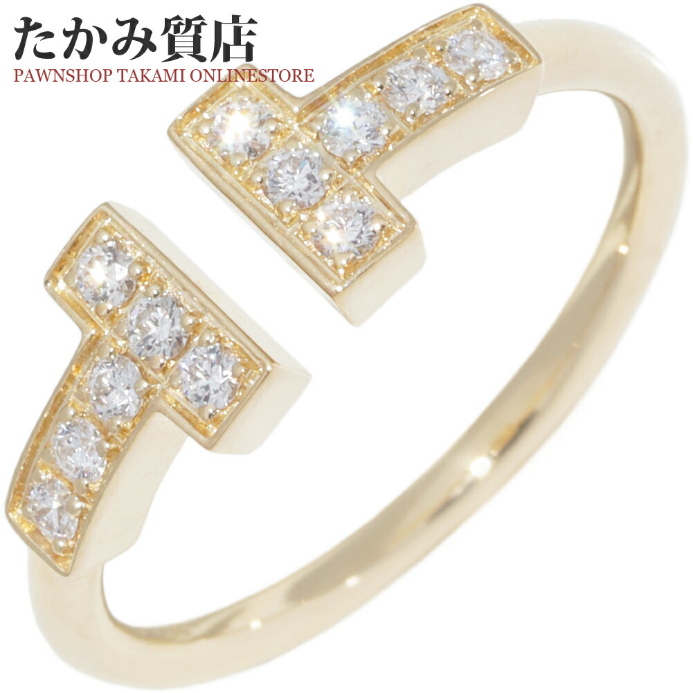 楽天市場】ティファニー TIFFANY&Co. ダイヤモンド ワイヤー リング T