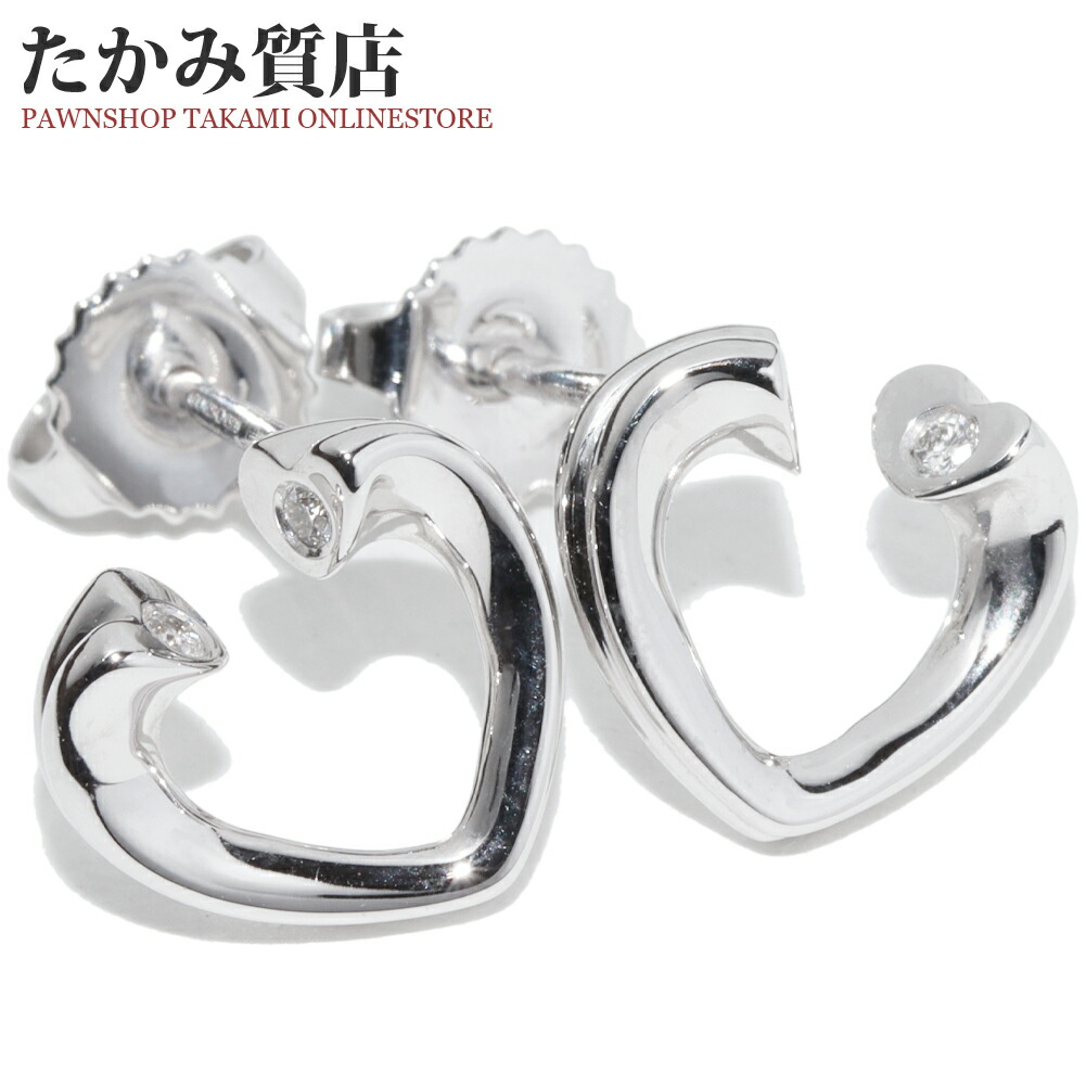 楽天市場】ティファニー ピアス K18YG パロマピカソ ラビングハート