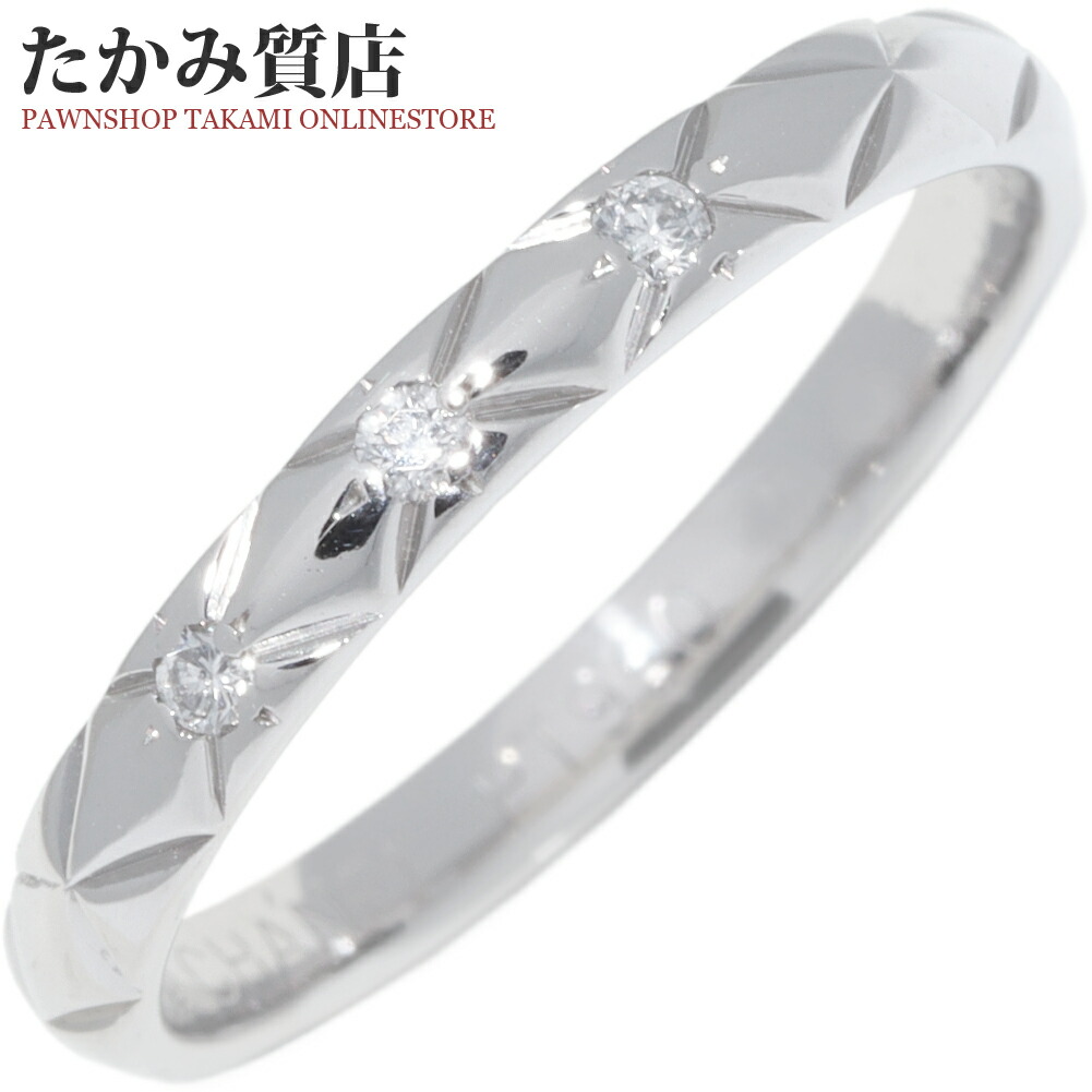 楽天市場】シャネル 指輪 Pt950 マトラッセリング スモールモデル