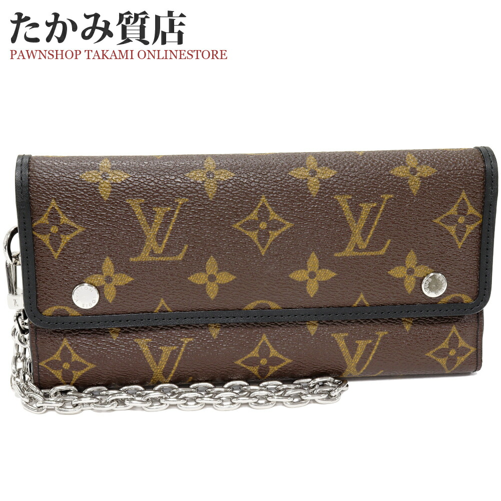 ルイヴィトン モノグラム・マカサー ポルトフォイユロン 楽天市場】【未使用品】【財布】LOUIS VUITTON ルイ ヴィトン