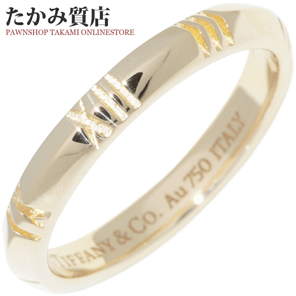 楽天市場】ティファニー 指輪 K18PG トゥルーバンドリング 幅4ミリ 15