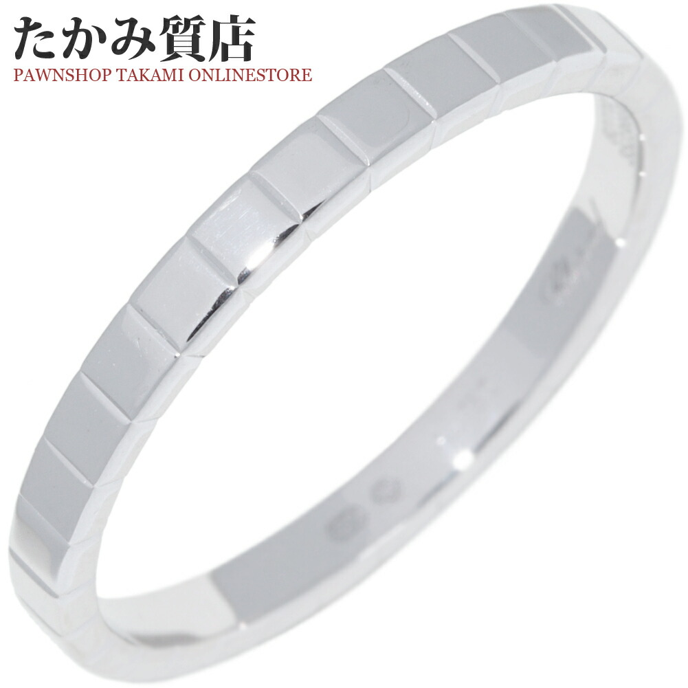 ショパール 指環 K18WG アイスキューブリング 827702-1199 約20.5号