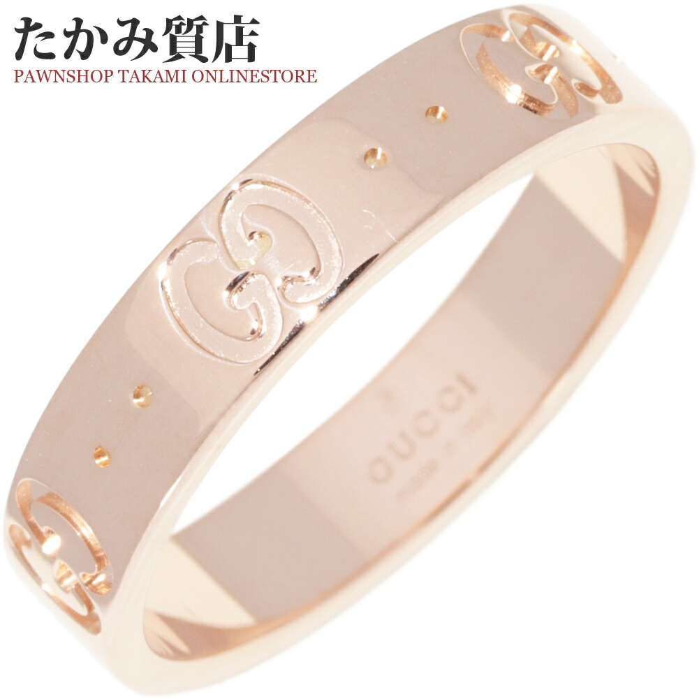 グッチ 指輪 K18PG アイコン スリム リング 152045 J8500 5702 #11(10.5号) 72,490円