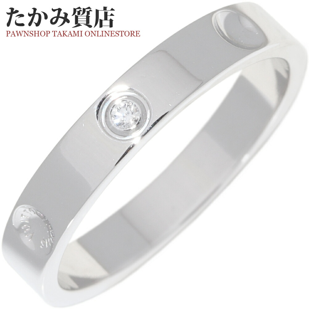 ルイヴィトン 指環 Pt950 金剛石1P(0.02コンピュータ断層撮影法) アリアンス アン工業プラント 輪っか Q9F00 #56(約16号)