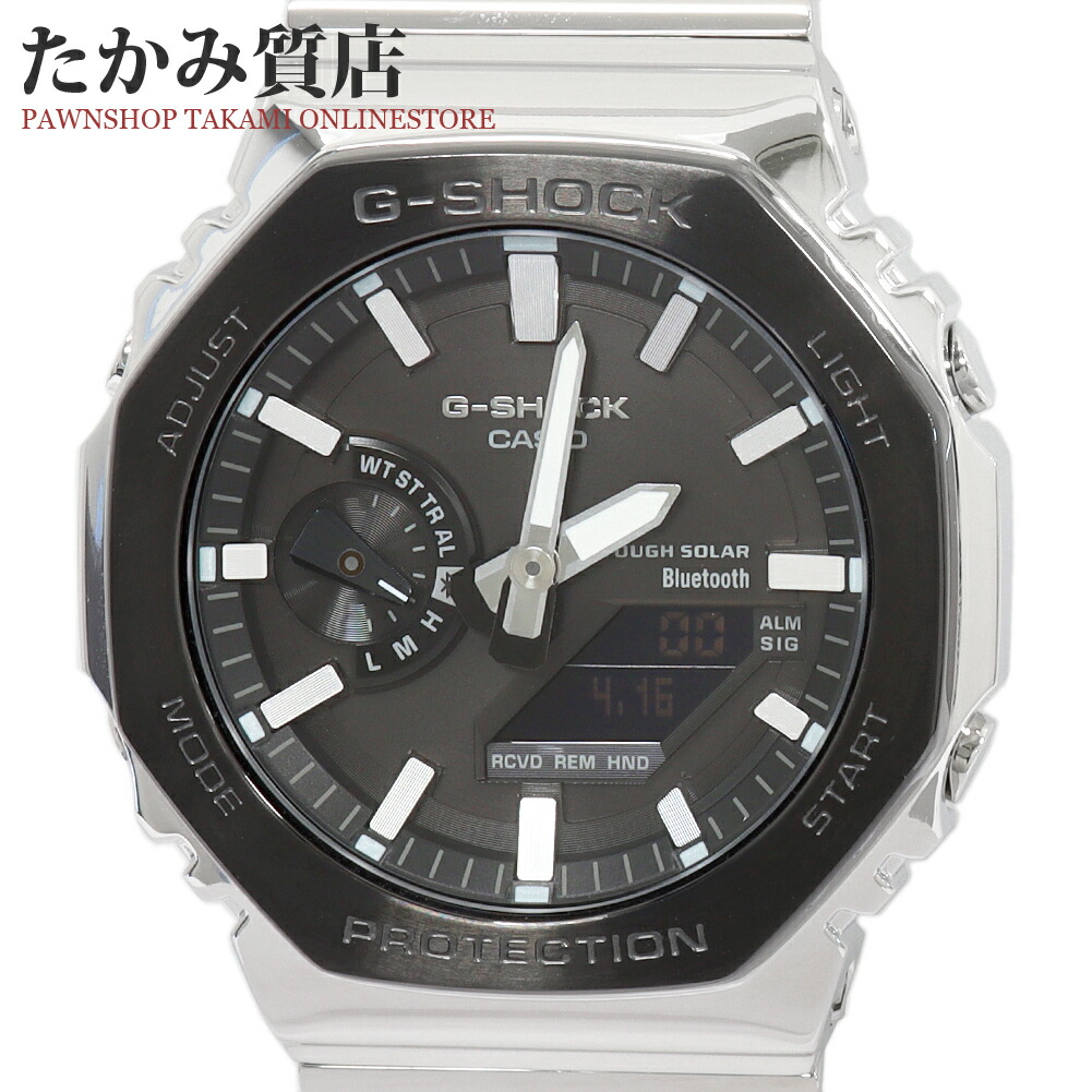 カシオ G-SHOCK(Gショック) フルメタル GM-B2100BT-1AJF メンズ