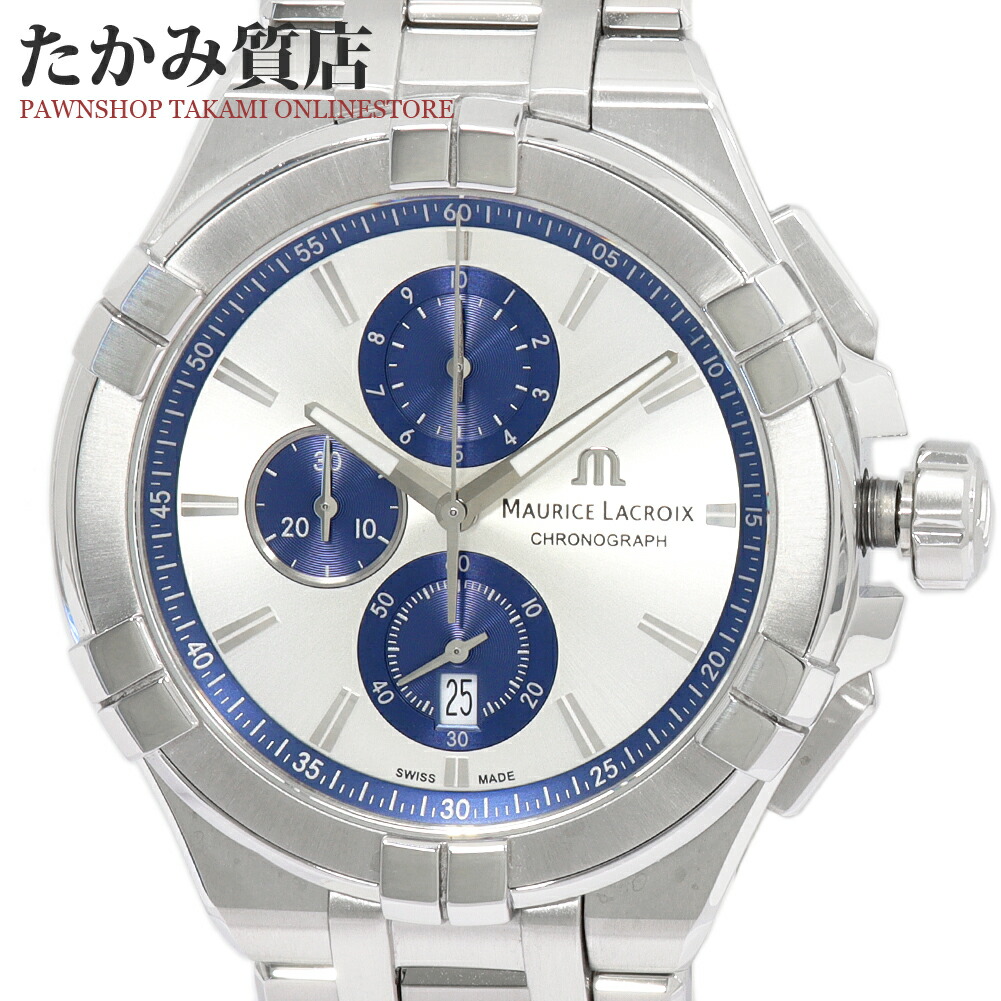 モーリスラクロア アイコン 人工知能学1018-SS002-131-1 メンズ