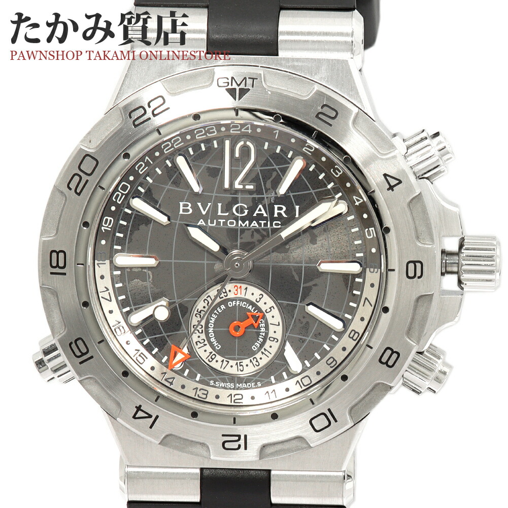 ブル小峡谷 ディアゴノ 専門的 GMT アリア DP42SGMT メンズ