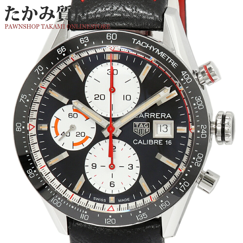 タグホイヤー カレラ クロノ キャリバー16 CV201AP-0 メンズ|たかみ質店店