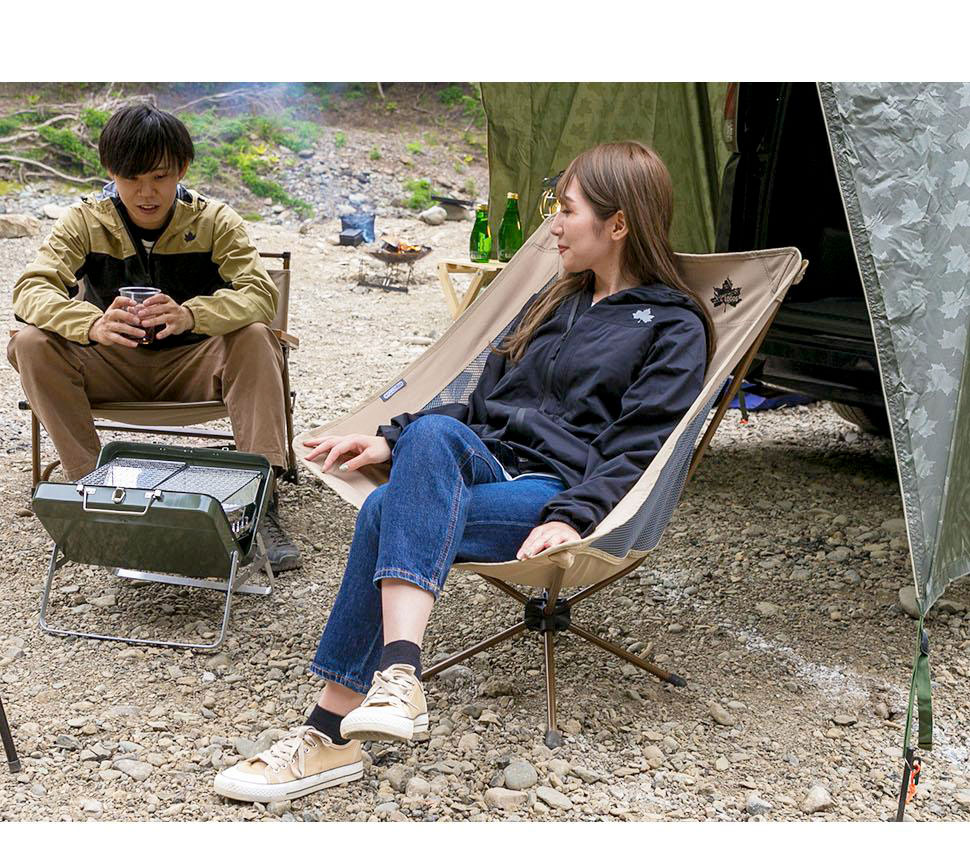 ロゴス Logos Tradcanvas ワイドバケットチェア キャンプ アウトドア 折りたたみ式 ハンモックのような座り心地 超ワイドチェア ワイドサイズ Ael Global