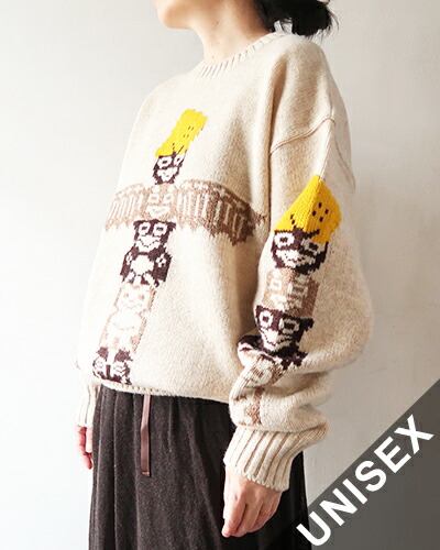 楽天市場】KAPITAL kapital 5G ウール BONEフードセーター K2410KN079