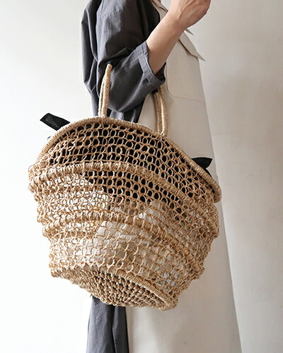 最終値下げ【美品】THE Bagmati 筒型カゴバッグ The Bagmati（ザバグマティ）の「【BAGMATI/ バグマティ】 筒形