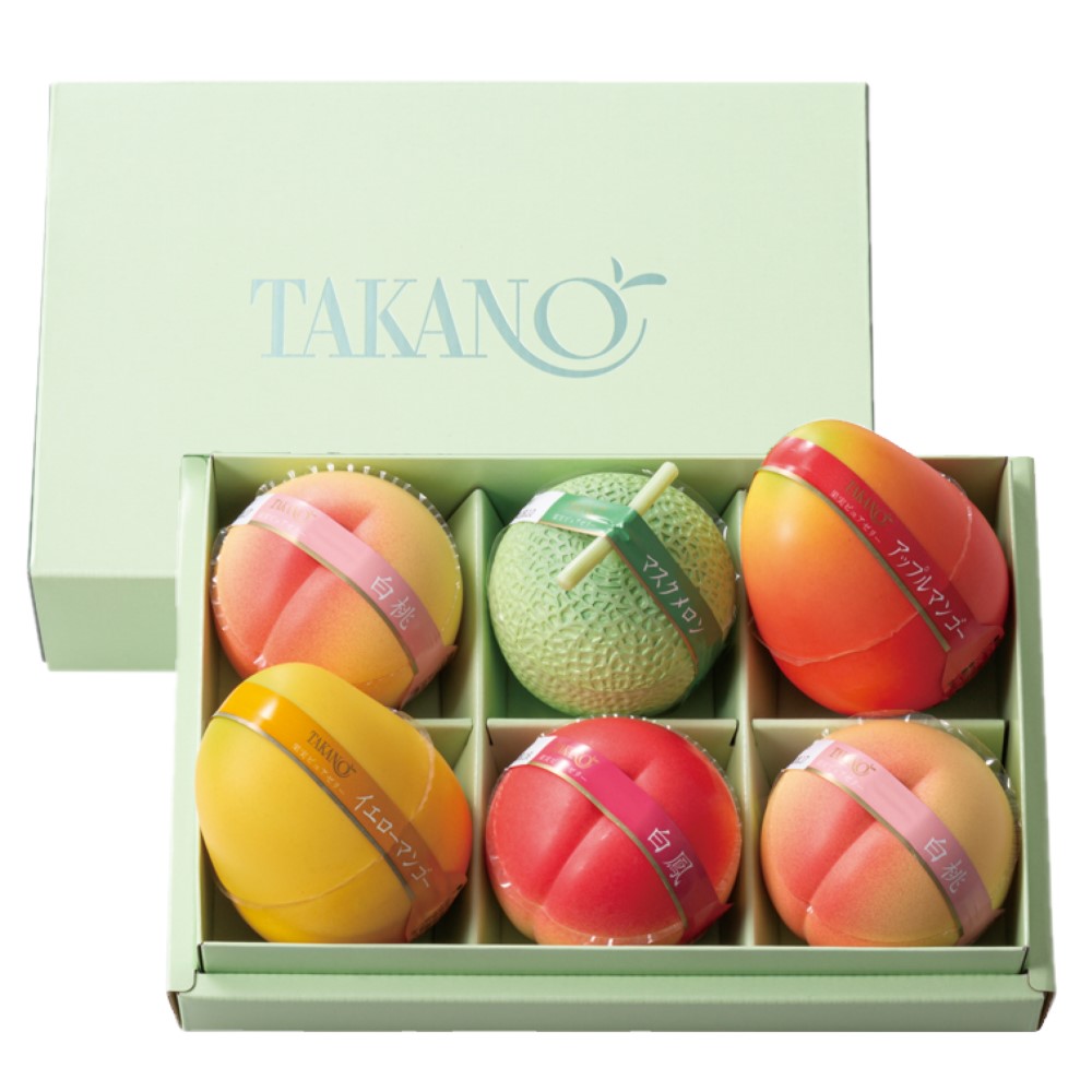 楽天市場】公式 新宿高野 果実ピュアゼリー6入S｜フルーツゼリー