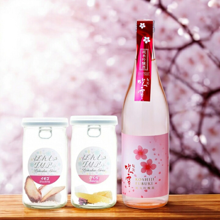 楽天市場】【春限定】日本酒 越路吹雪 純米吟醸酒 春ボトル