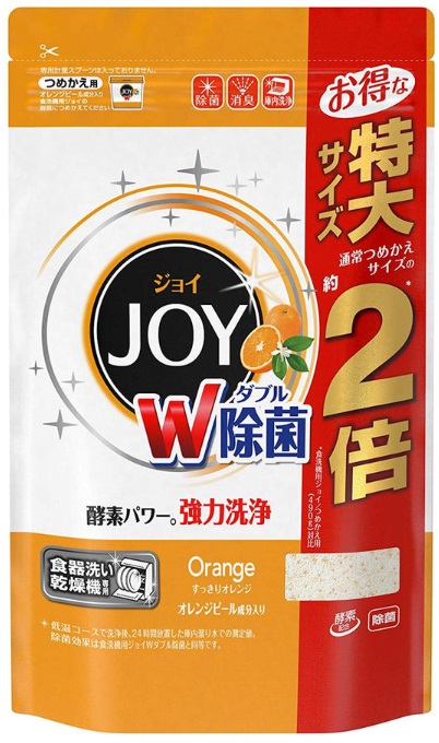 楽天市場】食洗機 洗剤 ジョイ オレンジ 除菌 詰替 乾燥機 930g 特大