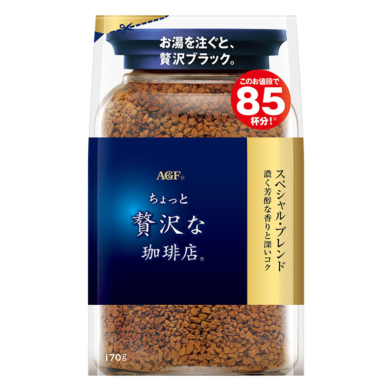 時間指定不可 ちょっと贅沢な珈琲店 スペシャル ブレンド 袋 170g×24袋 12袋×2ケース AGF 詰め替え用 fucoa.cl