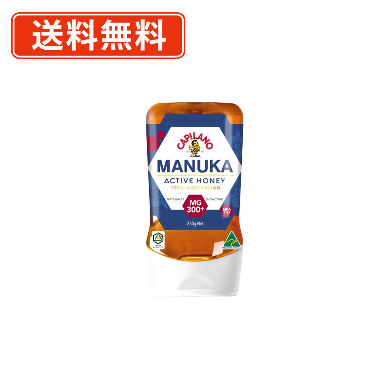 明治屋　カピラーノ アクティブ マヌカハニーMG100+ 6個セット　250g Amazon | Capilano カピラーノアクティブマヌカハニーMG100+