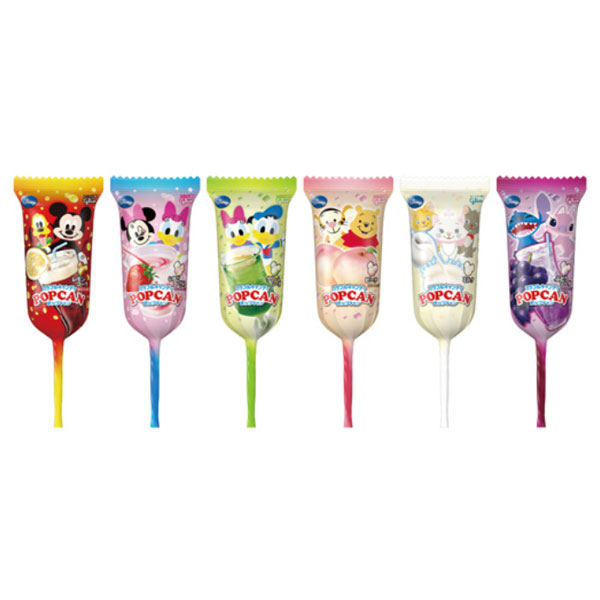 江崎グリコ ポップキャン ドリンクミックス (30×4)120入 (Y80) (ディズニー キャンディ) (本州送料無料)