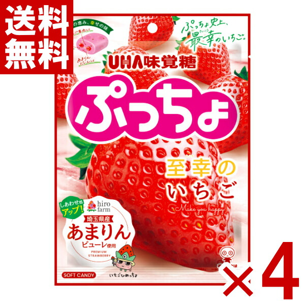 楽天市場】(賞味期限2026.5月末) 味覚糖 ぷっちょ袋 至幸のいちご 67g
