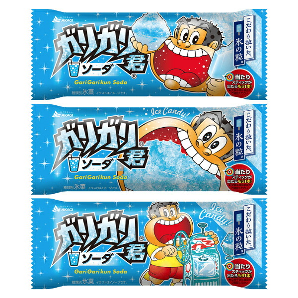 赤城乳業 ガリガリ君 ソーダ (33+1)×2箱 68本入 (アイス かき氷