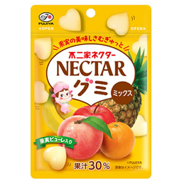 楽天市場】不二家 ネクターグミ（ミックス） 48g×10個賞味期限