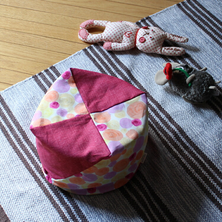 姿勢が楽！おじゃみキッズ「学」 座布団 子供用 カバーセット ＜ポイント10倍＞ フロアクッション ローテーブル用 リビング学習 リビガク 豆椅子  豆イス 洛中高岡屋 日本製 綿100% キッズ用教材・お道具箱