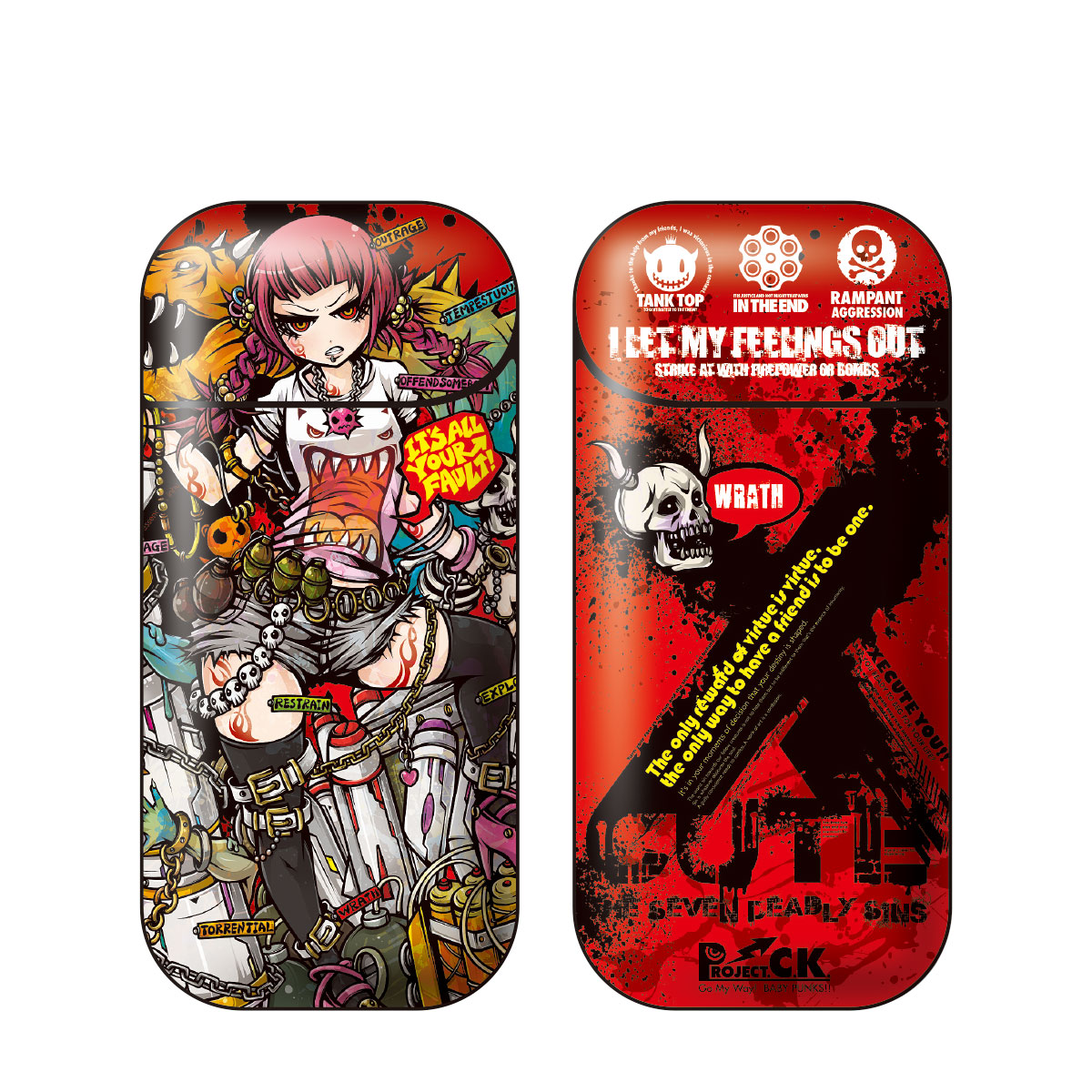 cigarettes cover k case seal cigarette iQOS cover Aiko's electron JIANG: TK