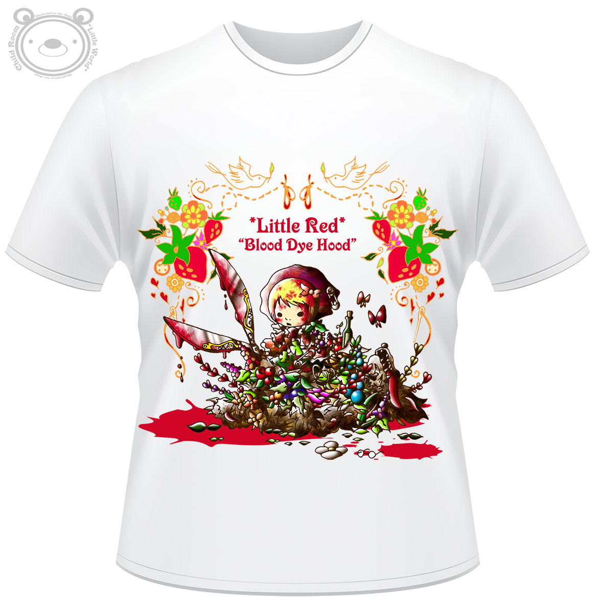 楽天市場 Little World リトルワールド Tシャツ メンズ イラスト 赤ずきんちゃん 25 Tm 0038 Tk Jiang